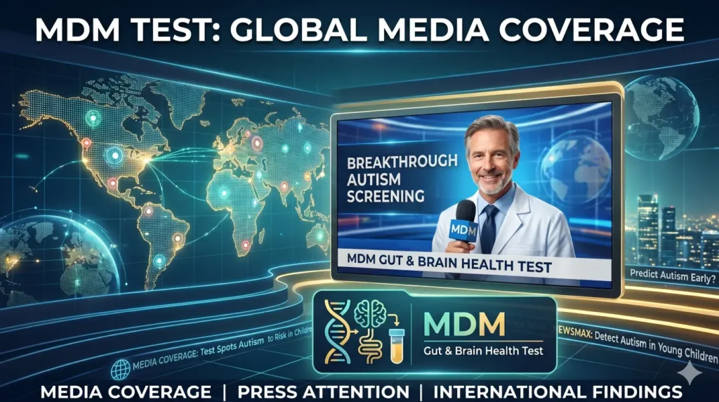 MDM Test in the Media: International Coverage of Our Autism Screening Breakthrough