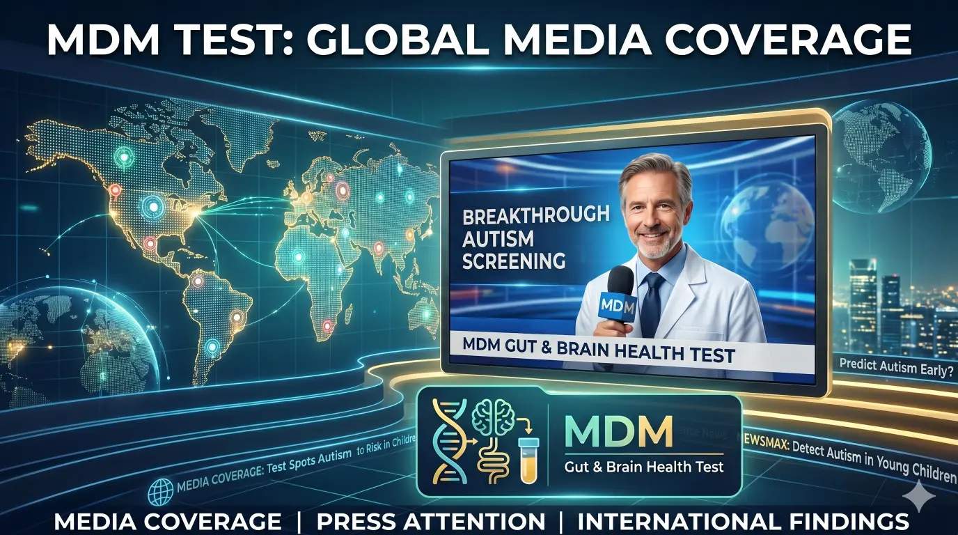 MDM Test in the Media: International Coverage of Our Autism Screening Breakthrough
