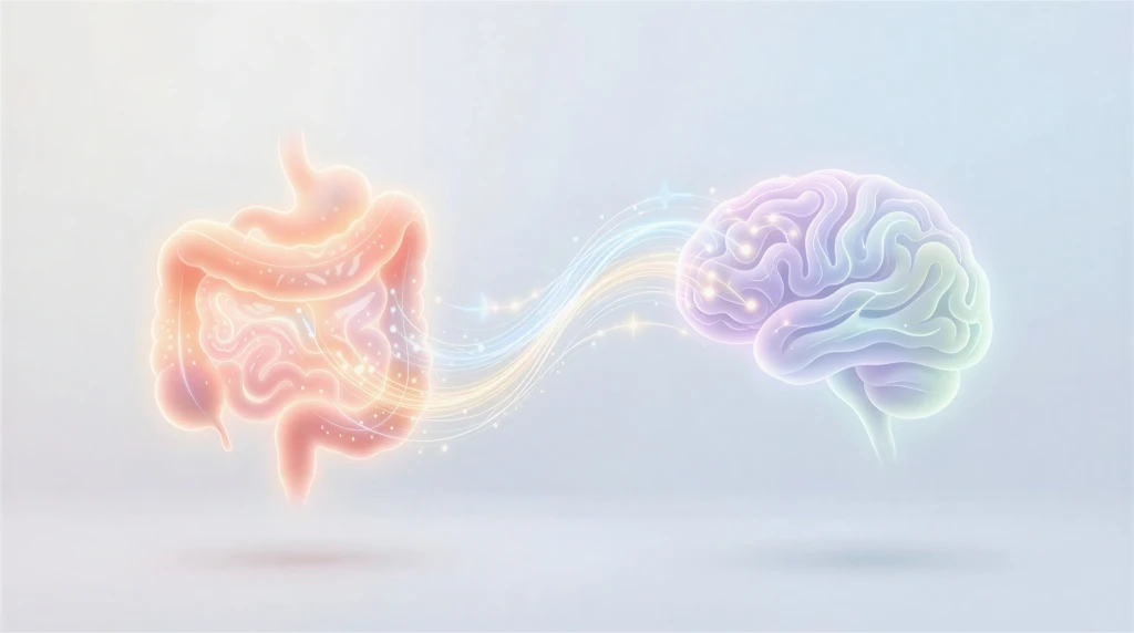 Illustration of the gut-brain connection